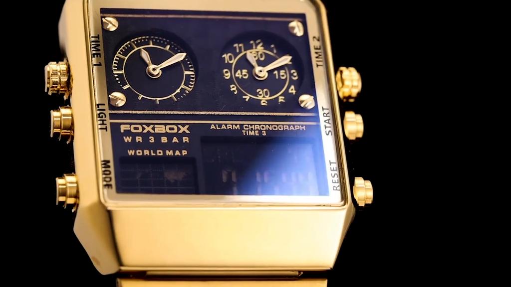 2022 FOXBOX Новые часы для мужчин Элитный бренд из нержавеющей стали Военные наручные часы Повседневные цифровые спортивные часы с датой Хронограф Мужские часы LIGE