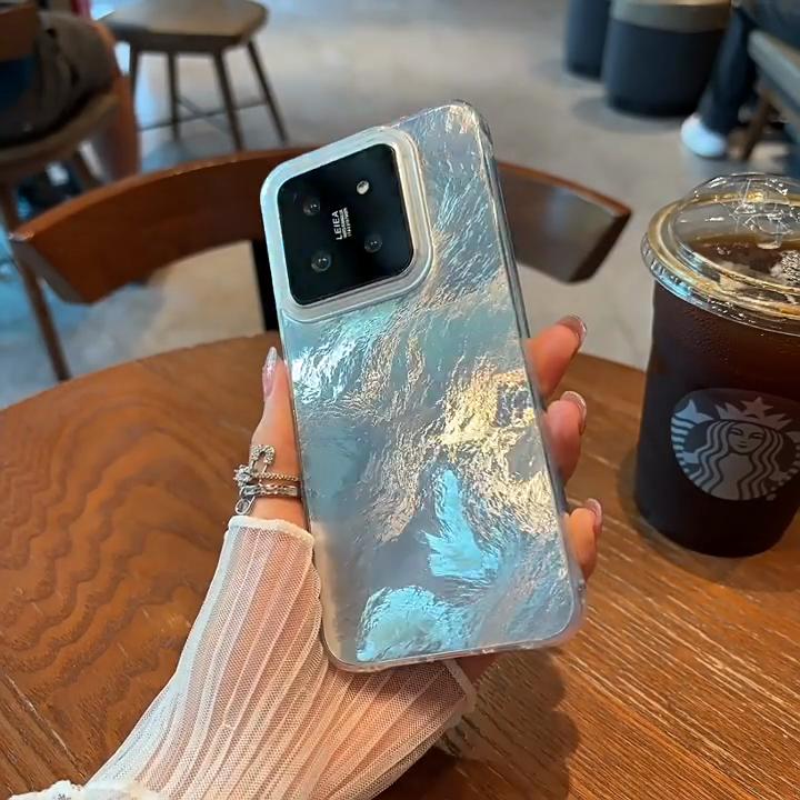 Summer Seashell Seaside Wave Beach Girls Women Phone Case For Xiaomi 14T 13T Pro 14Tpro 11 Lite 5G NE Shockproof Fundas Cover