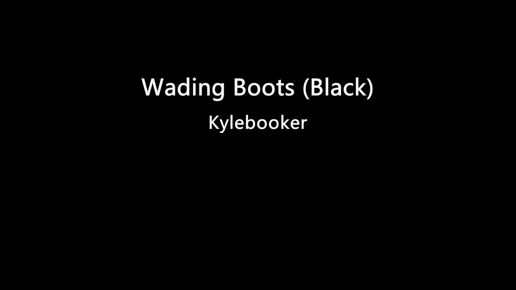Kylebooker Забродные ботинки на резиновой подошве для рыбалки нахлыстом Обувь для куликов WB002