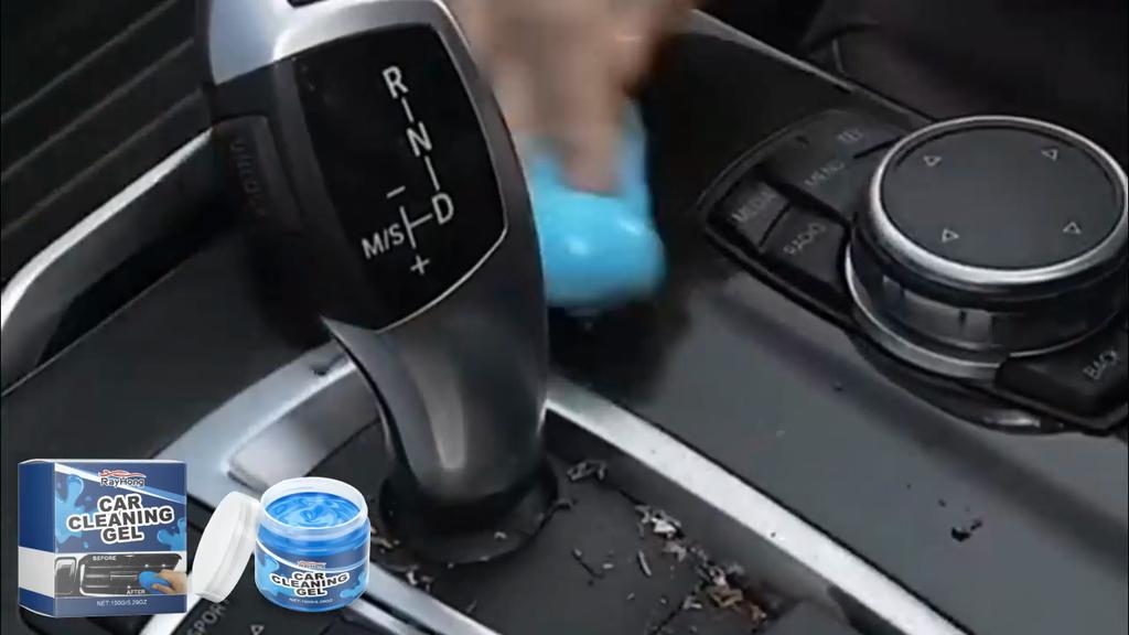 RAYHONG Гель для чистки автомобиля, многофункциональный мягкий гель для чистки зазоров салона автомобиля и воздуховодов, 140 г