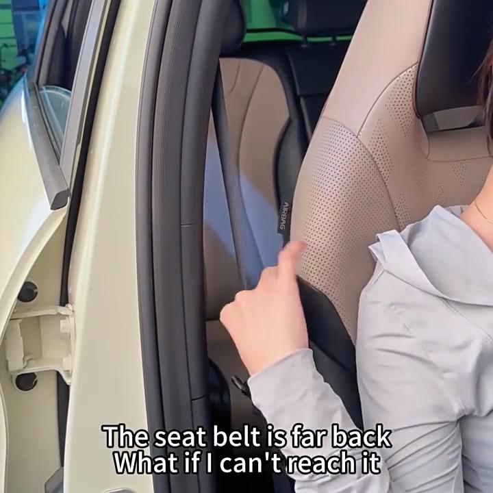 Car Seat Belt Fix Clips Quick Release Seatbelt Retainer Anti-Strangle Ergonomic Fixing Buckle for Seat Locking Tool