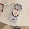 Милый Мультяшный Синий Чехол-Подставка в Горошек для iPhone 16, iPhone 17 и iPhone 17 Pro Max