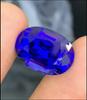 Цвет D, Чистый для глаз, Натуральный Танзанит, Свободный Камень Овальной Огранки, Камень Весом в Каратах.