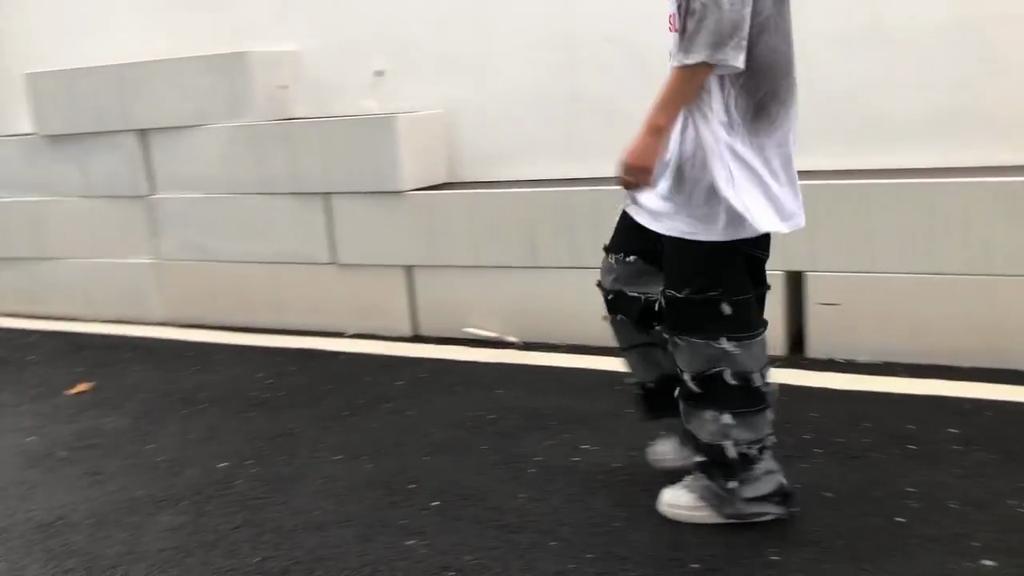 Мужские негабаритные винтажные лоскутные джинсы в стиле хип-хоп с широкими штанинами, мешковатые рваные потертые джинсы Y2K, уличная одежда в стиле гранж для мужчин