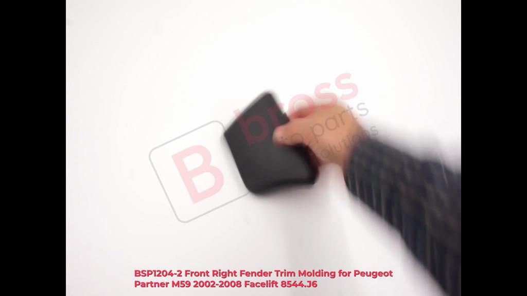 BSP1204-2 Передний правый молдинг крыла для Peugeot Partner M59 2002-2008 Facelift 8544.J6