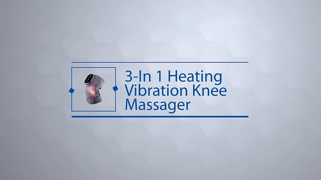 Электрический массажер для коленей с подогревом и вибрацией, массажные подушечки для коленей, налокотник для облегчения боли в суставах при артрите
