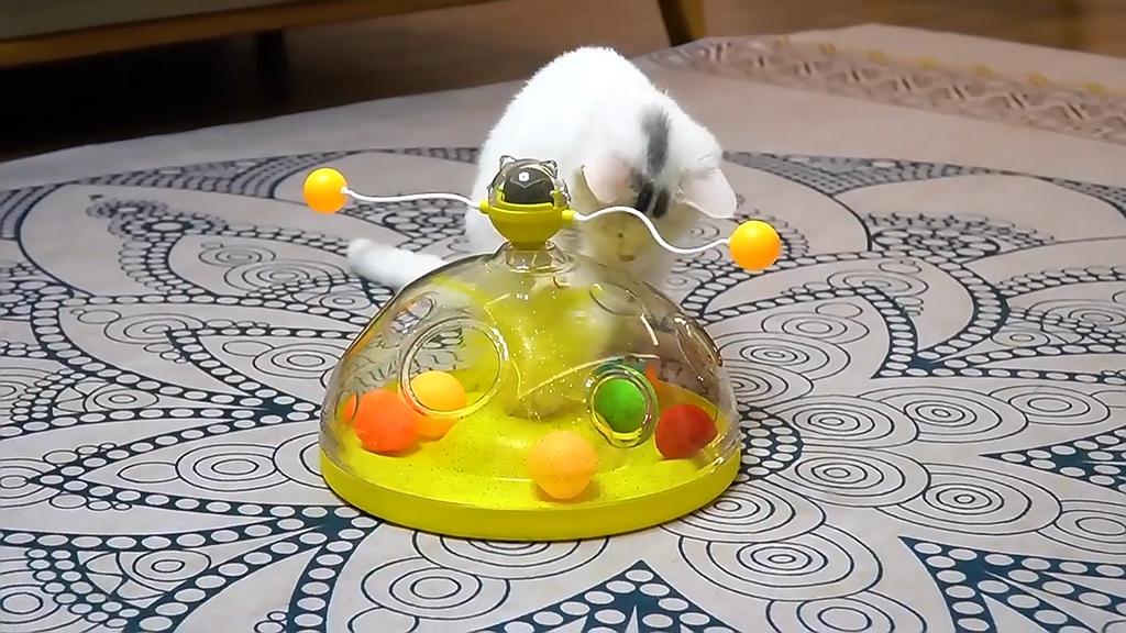 Набор игрушек с кошачьей мятой Whirl & Play