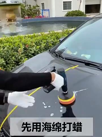 Набор для полировки автомобиля из 8 предметов с поролоновыми и шерстяными полировальниками - размеры 3/5/6/7 дюймов для полировки, воскования и полировки