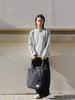 Reebok Wear-Resistant Handbag, Crossbody Bag, Large Capacity, Commute and Casual Bag, Khaki