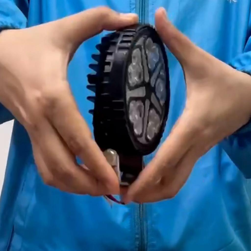 4-дюймовые черные круглые дневные ходовые огни Knigh, модифицированные светодиодные рабочие фары, фары для внедорожников, квадроциклов, внедорожников, 4X4, фары, мигающие