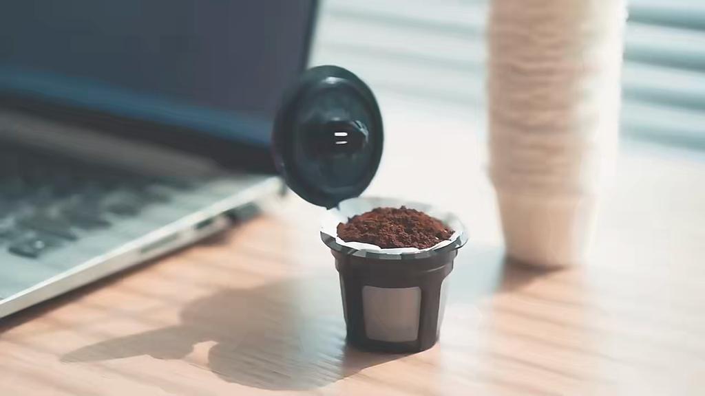 100 шт. Одноразовые кофейные фильтры K-Cup для кофеварки Keurig на одну порцию, Универсальная посадка, Совместимы со всеми многоразовыми капсулами K-Cup, Аксессуары для фильтров