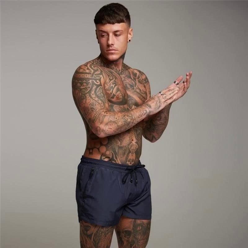 Muscleguys Mens Short Shorts Beach Board Work Out Training Wear Otdoor Pants