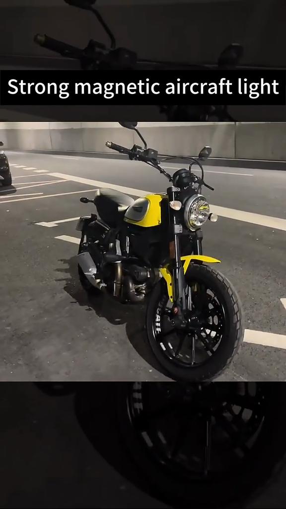 Motorcycle Lights Drone Strobe Light USB LED Anti-Collision Bike Aircraft Night Flying Mini Flashing Warning Signal Light