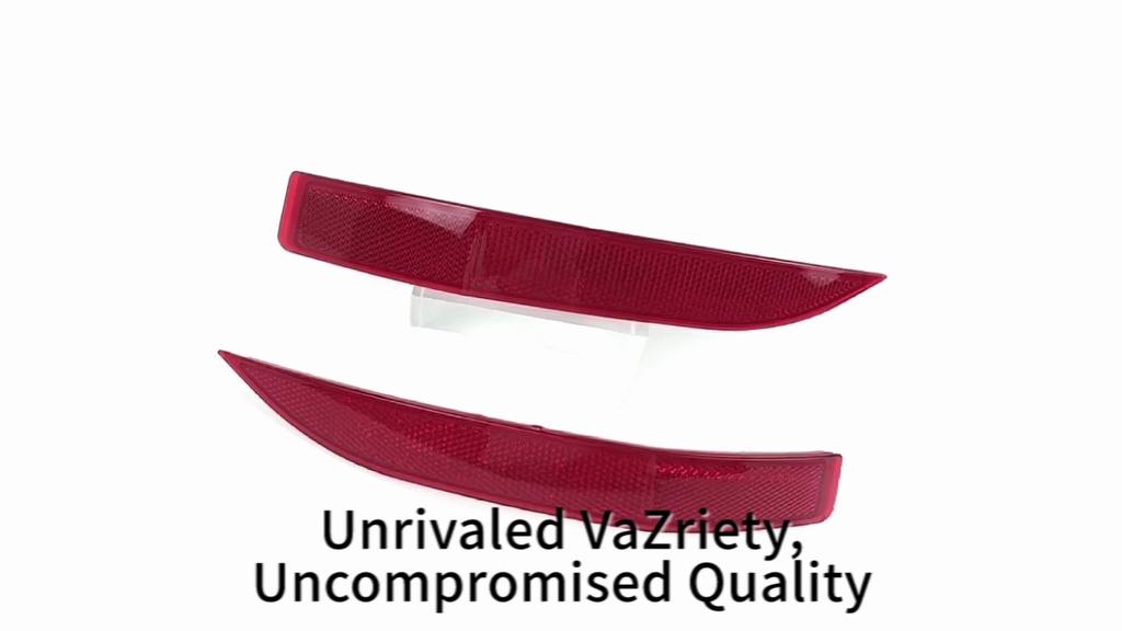 Car Rear Bumper Reflective Strips Light OE 61617355547 61617355548 For BMW X1 F48 F49 16D 16I 18D 18I 20D 20DX 25i 28i 2014-2019