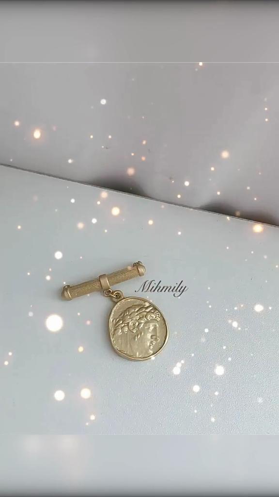 Mihmily Бренд - Винтажная брошь во французском стиле барокко