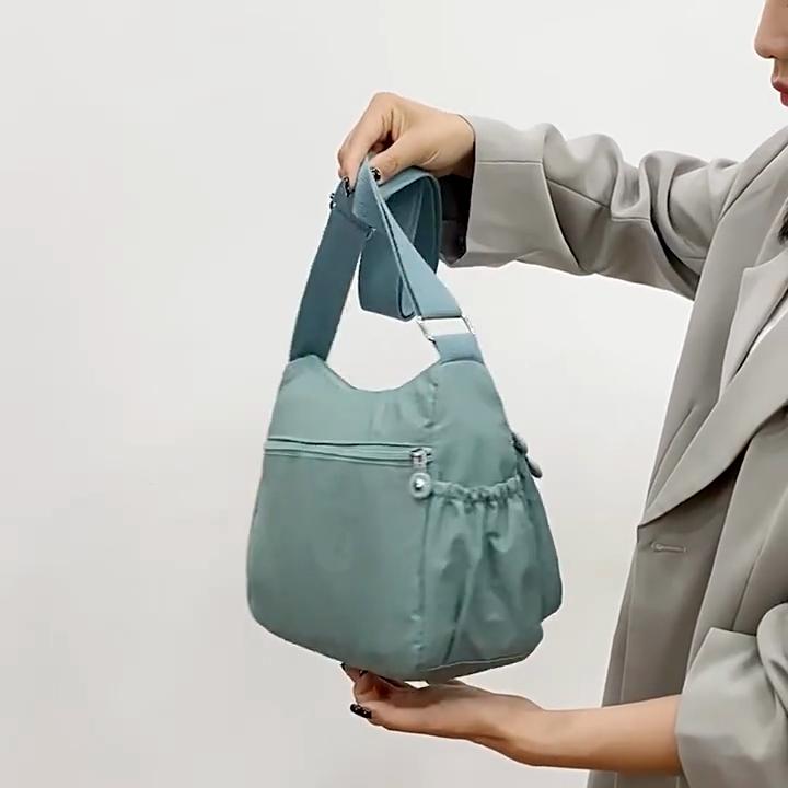 Сумка через плечо для женщин, сумки-мессенджеры, водонепроницаемая нейлоновая женская сумка, дорожная сумка, офисная сумка