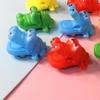 Мини-игрушки в форме животных с функцией отскока для обучения и игры детей