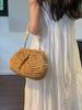 Woven Straw Bag Women's New Niche Design High-end Summer All-match Handbag Shoulder Armpit Bag