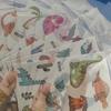 1 Sheet Kids Glitter Sticker Toys Dinosaur Fake Tattoo Stickers Kids Watertransfer Body Sticker Waterproof But Easy Remove