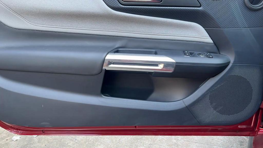 ABS Interior Door Handle Decoration Cover Sticker Fit Ford Mustang 2015 Up Interior Accessories