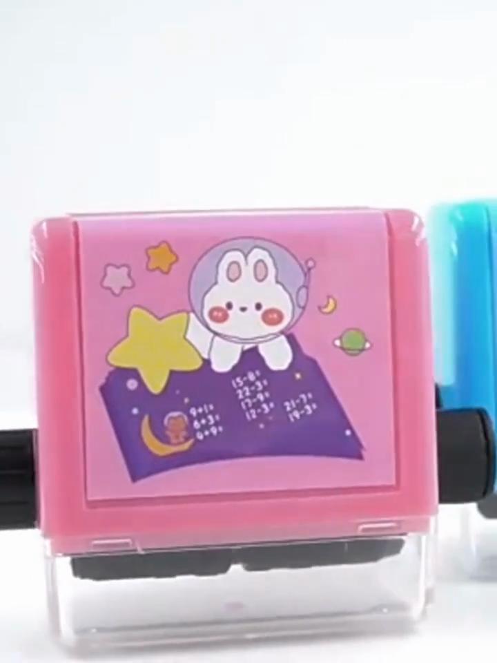 Набор штампов по математике для учителей и учеников, 14+, сложение и вычитание в пределах 100, многоразовый поворотный регулировочный столбик