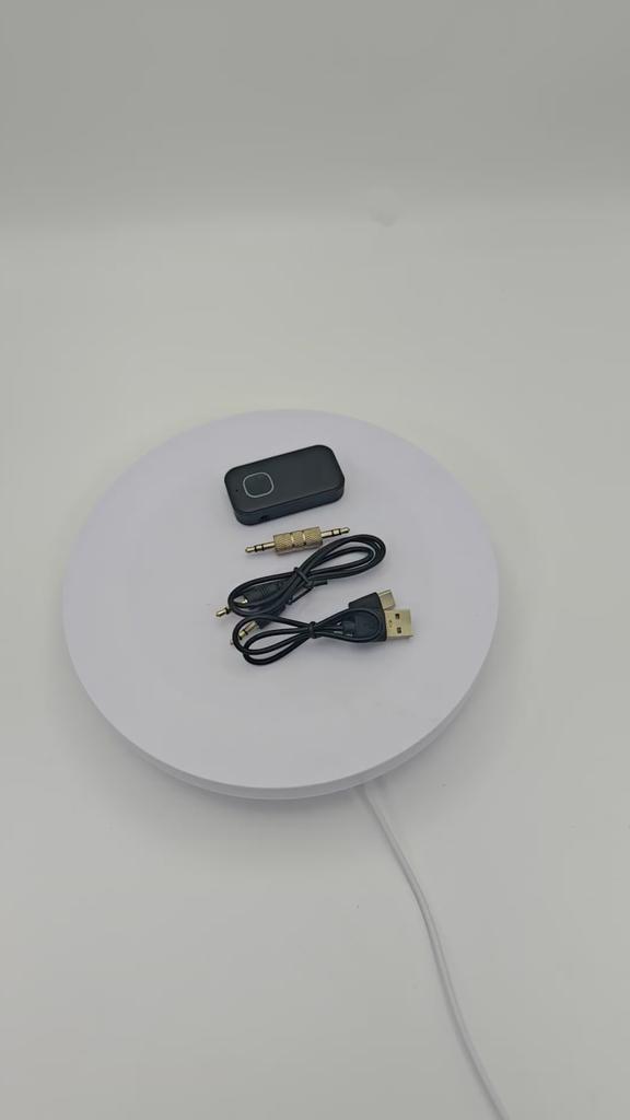 KEBIDU 2-в-1 Handsfree Автомобильный комплект Bluetooth 6.0 Приемник-передатчик 3,5 мм AUX Без потерь звука Микрофон Беспроводной аудиоадаптер для автомобильного динамика ТВ ПК