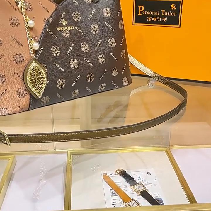 W. D. Женская сумка POLO для пожилых людей с пресбиопией, новинка 2023 года, женская универсальная ручная сумка через плечо на одно плечо для женщин среднего возраста