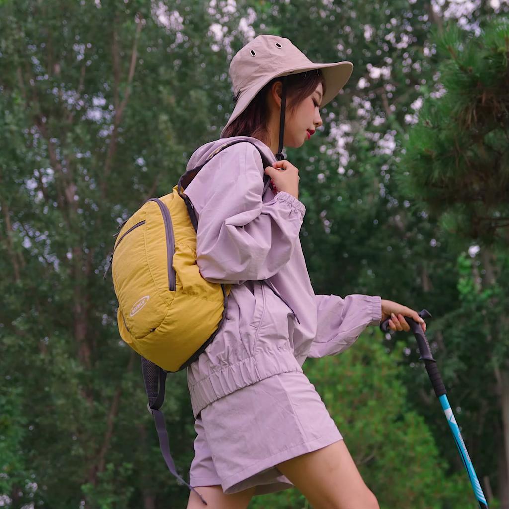 Женский легкий складной маленький рюкзак для путешествий, спорта и поездок на работу