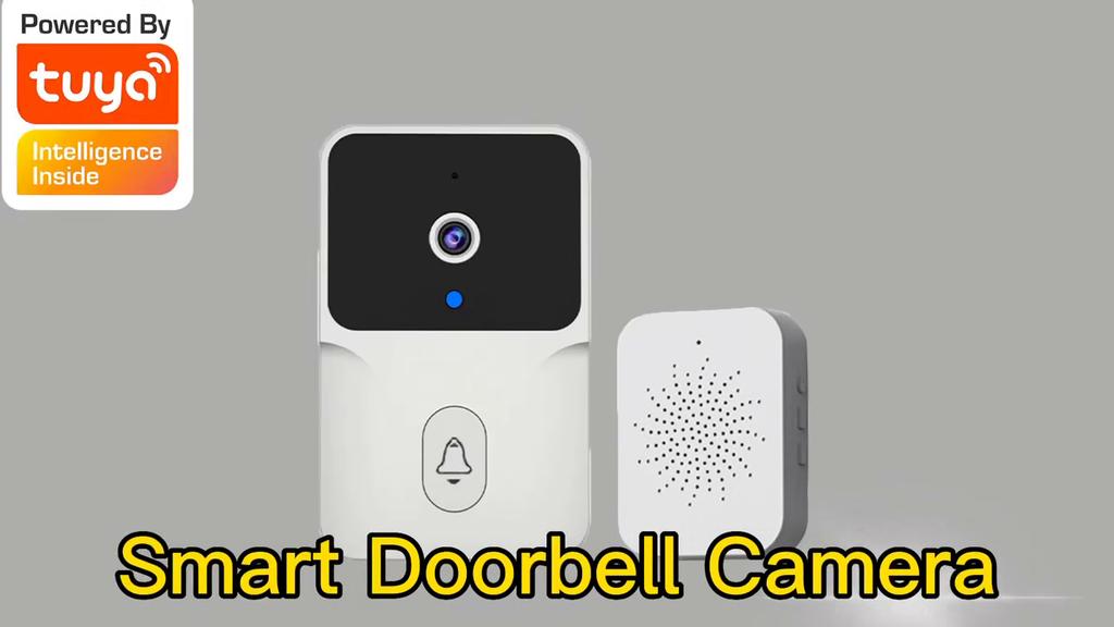 Smart WIFI Doorbell with Wireless Video Camera Home Security HD Door Bell Two Way Intercom Voice Change Call Door Bell For Home