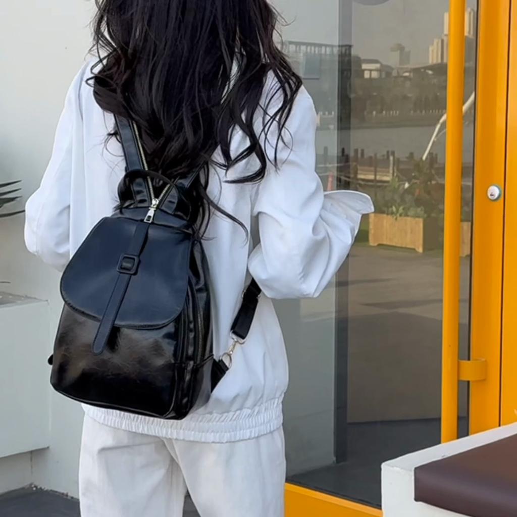 Рюкзак большой вместимости, женский рюкзак из полиуретана, дорожная сумка