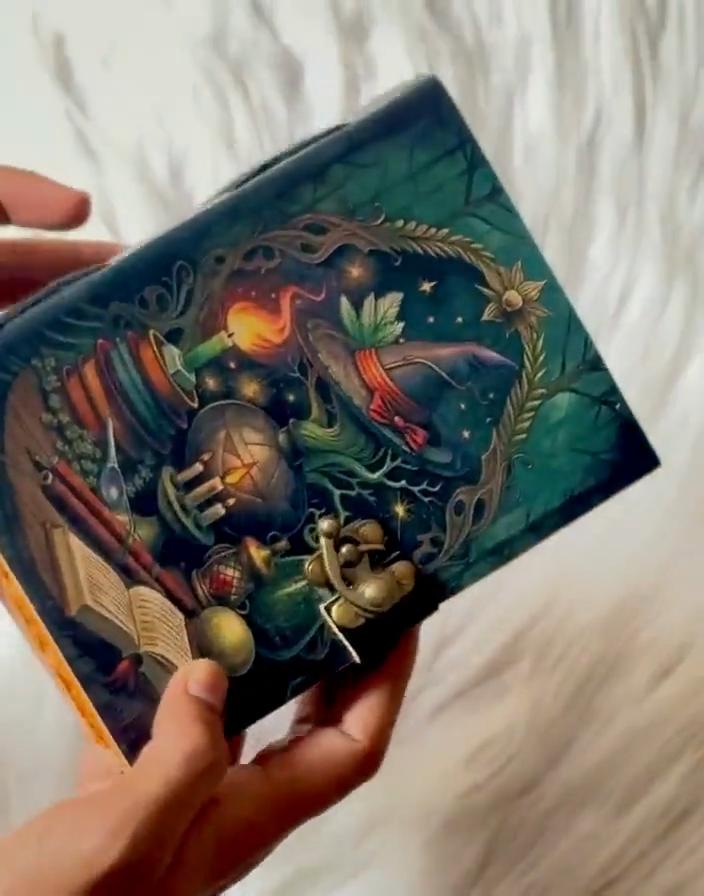Дневник «Книга заклинаний ведьмы» | Винтажный магический гримуар ручной работы | Запираемый кожаный переплет для письма и рисования