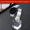 Без зазоров Роскошный титановый ремешок для Huawei watch GT Runner 2 Ширина Металлический ремешок для Huawei watch GT Runner 2 Ремешок для часов