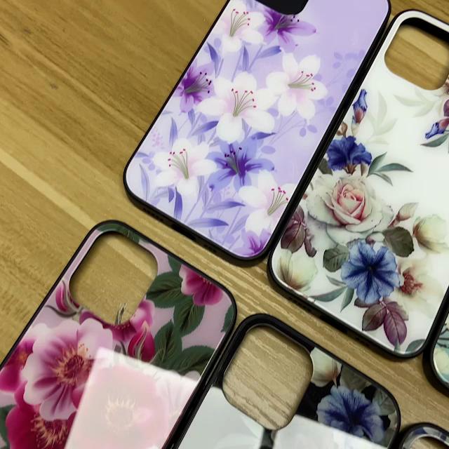 Закаленное стекло с цветочным рисунком для Honor 50 70 200 400 Lite X7B 90 20 Pro 9X X6 X7C X6C X7D Huawei P30 P40 Nova 11 7i 9 Y70 13i 12i Чехол с рисунком розы