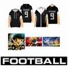 Captain Tsubasa Hyuga Lenders Football Soccer Cosplay Jacket Sweatshirt Zip Hoodies Jersey Japan Cartoon Animation Print Quick Dry Vintage Long Sleeve