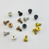 4 шт. DIY ручка ножа винт складной нож хвостовик T8 сливовый винт противостоящий замок заклепочные инструменты нож крепежные винты