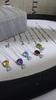 S925 silver texture water drop lock head natural crystal necklace niche high sense versatile non-fading girls collarbone chain jewelry gift
