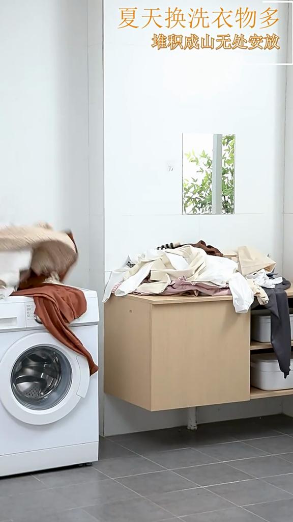 Laundry Hamper Baskets with Wheels for Home Modern Cloth Fabric Laundry Fold Basket Kid Toy Storage Boxes