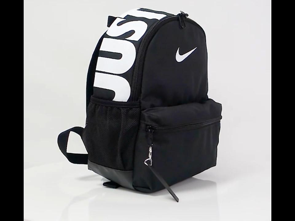 NIKE BRASILIA JDI Backpack, Casual Bag DR6091-010, Black, Small Size