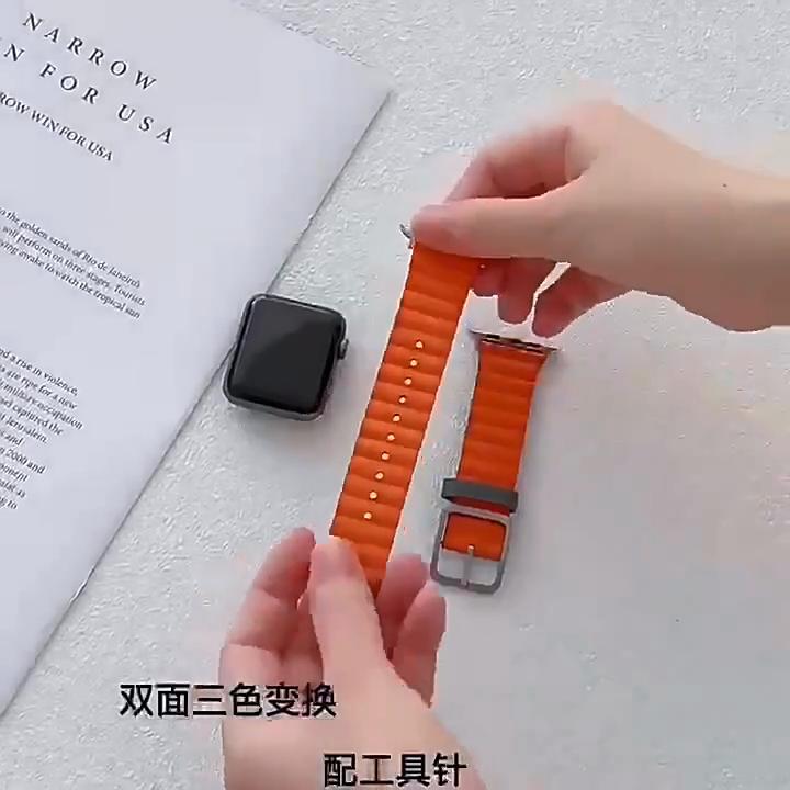 Оригинальный кожаный ремешок Apple Watch для однопетлевого переплетения для моделей 38 мм и 42 мм