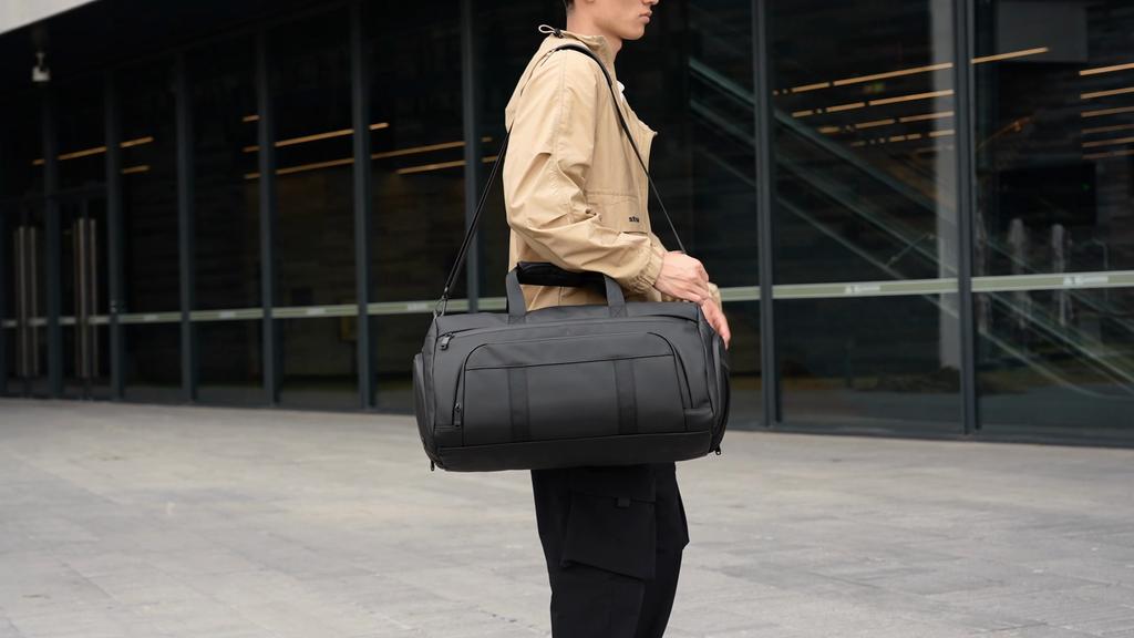 Мужская спортивная сумка для фитнеса, сумка для путешествий на короткие расстояния, с разделением на сухую и влажную среду, переносная сумка через плечо