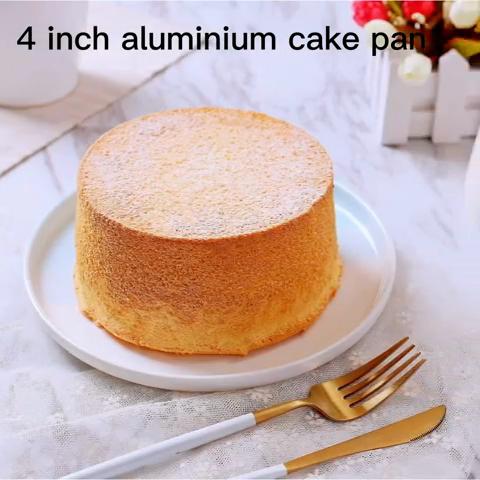 Набор круглых форм для торта из алюминия с антипригарным покрытием — съемное дно, размеры 4/6/8/10/12 дюймов для самостоятельного приготовления тортов, пирожных — основные кухонные принадлежности для выпечки