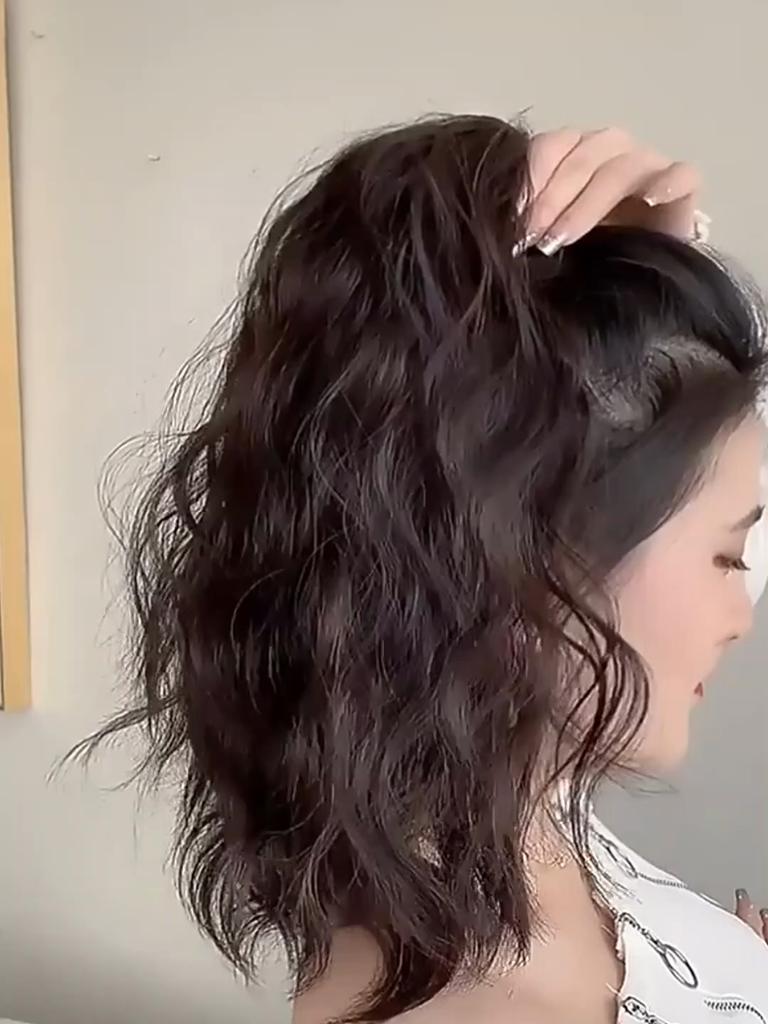 MISS WIG Synthetic Claw Clip In Ponytail Hair Extensions Hairpiece Hair Bun Fake Black Natural Hair False Pigtail For Women