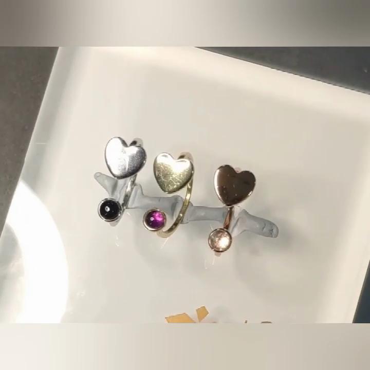 Umcho Кольцо с натуральным агатом 925 пробы