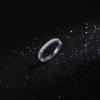 Tancise Classic 925 Sterling Silver  Zircon Ring Ladies Jewelry Wedding Promise Party Gift
