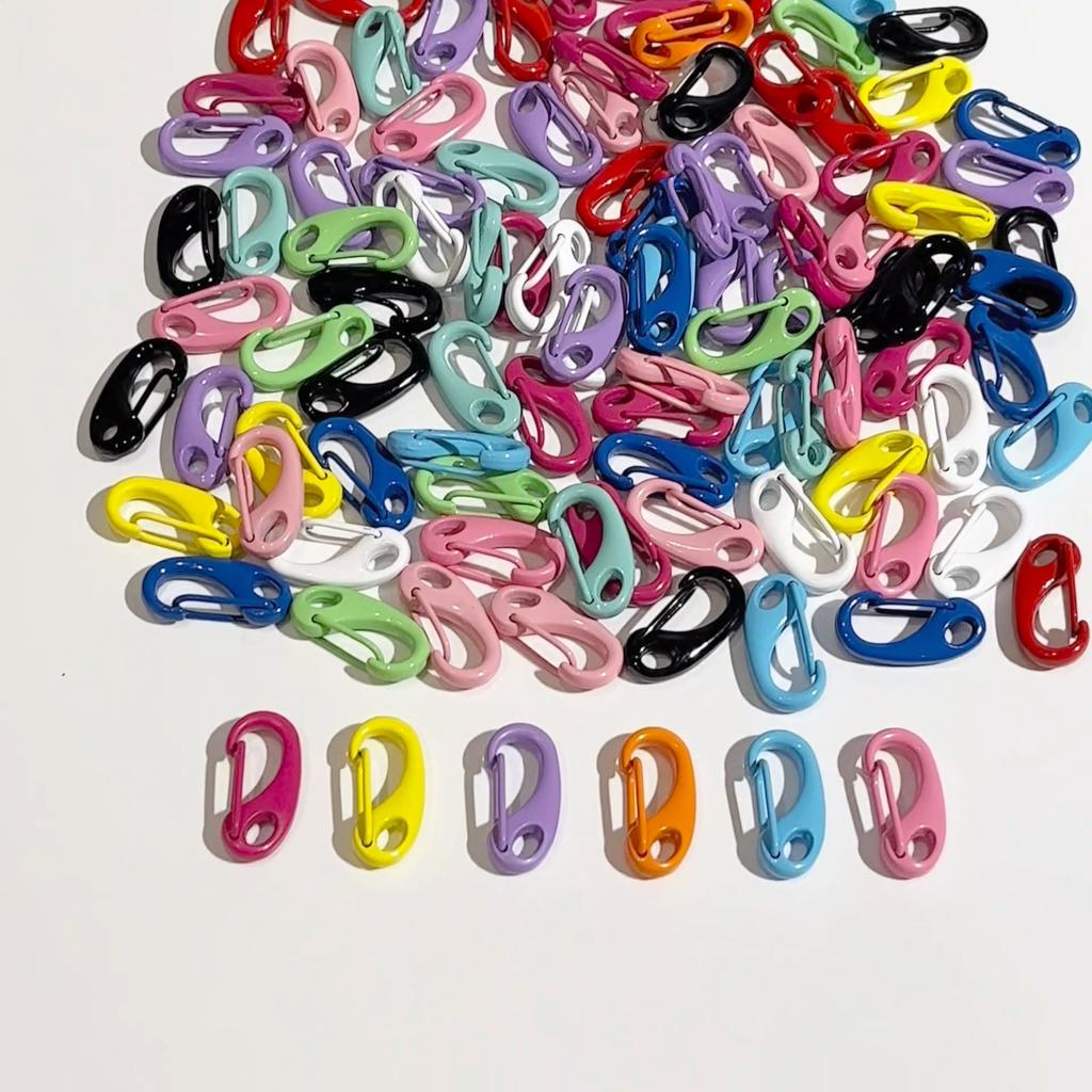 Alloy Snap Hook Lobster Clasp Hooks Trigger Clips Buckles For DIY Jewelry Making Bracelet Necklace Key Accessories