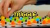 Игра Triggle, игра Triggle с резиновой лентой, настольная игра Triggle, игра в треугольные шахматы, подходит для 2-4 игроков