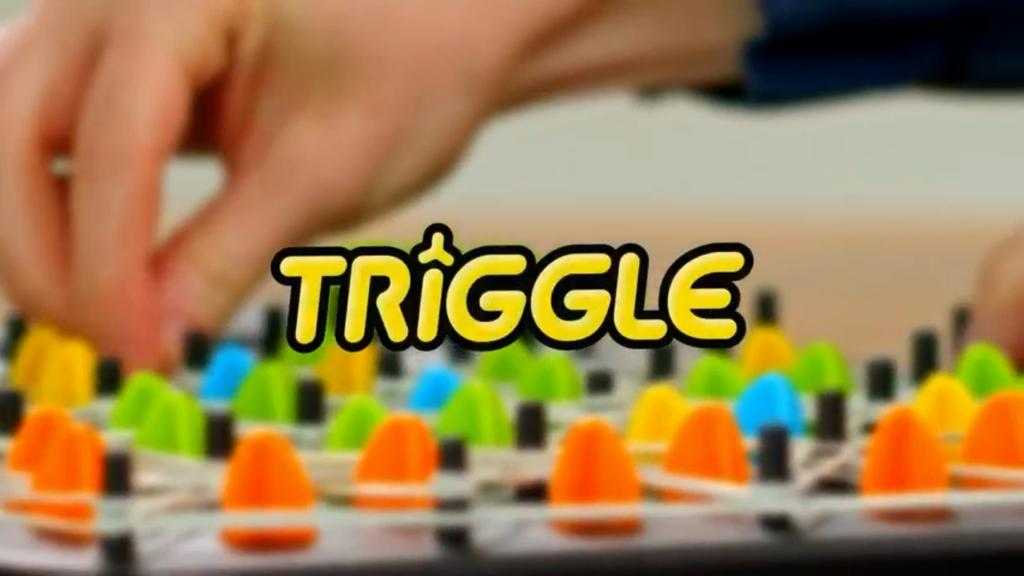 Игра Triggle, игра Triggle с резиновой лентой, настольная игра Triggle, игра в треугольные шахматы, подходит для 2-4 игроков