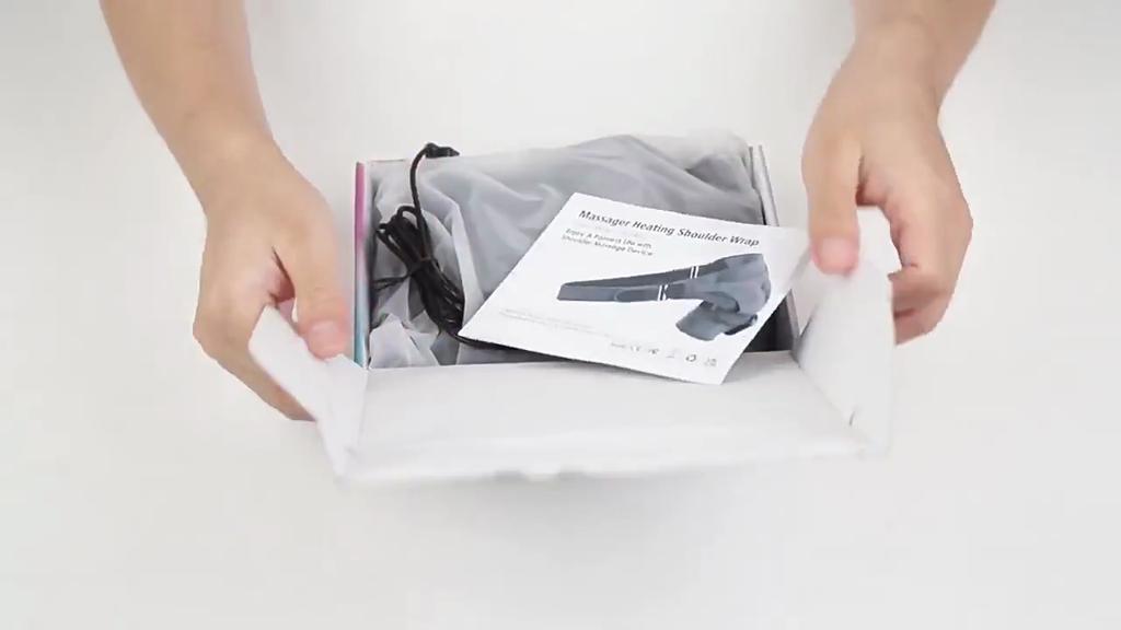 Electric Heating Shoulder Brace Vibration Massage Heating Shoulder Protection Charging Shoulder and Neck Joint Elderly Hot Compress Therapy