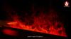 Aflyever 3D Water Mist Electric Fireplace Embedded Realistic Flame Steam with Remote Control APP