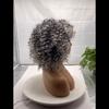 New Spanish Wig Brazilian Hair Fashion Ombre Grey Wig For Women (Color: Grey)